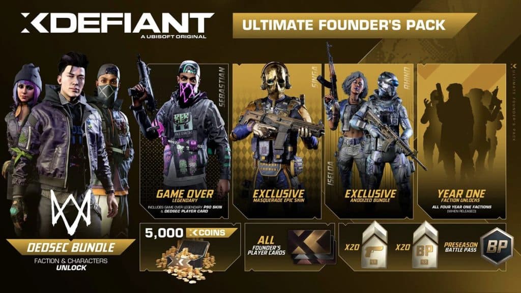 XDefiant Founder's Pack Ultimate