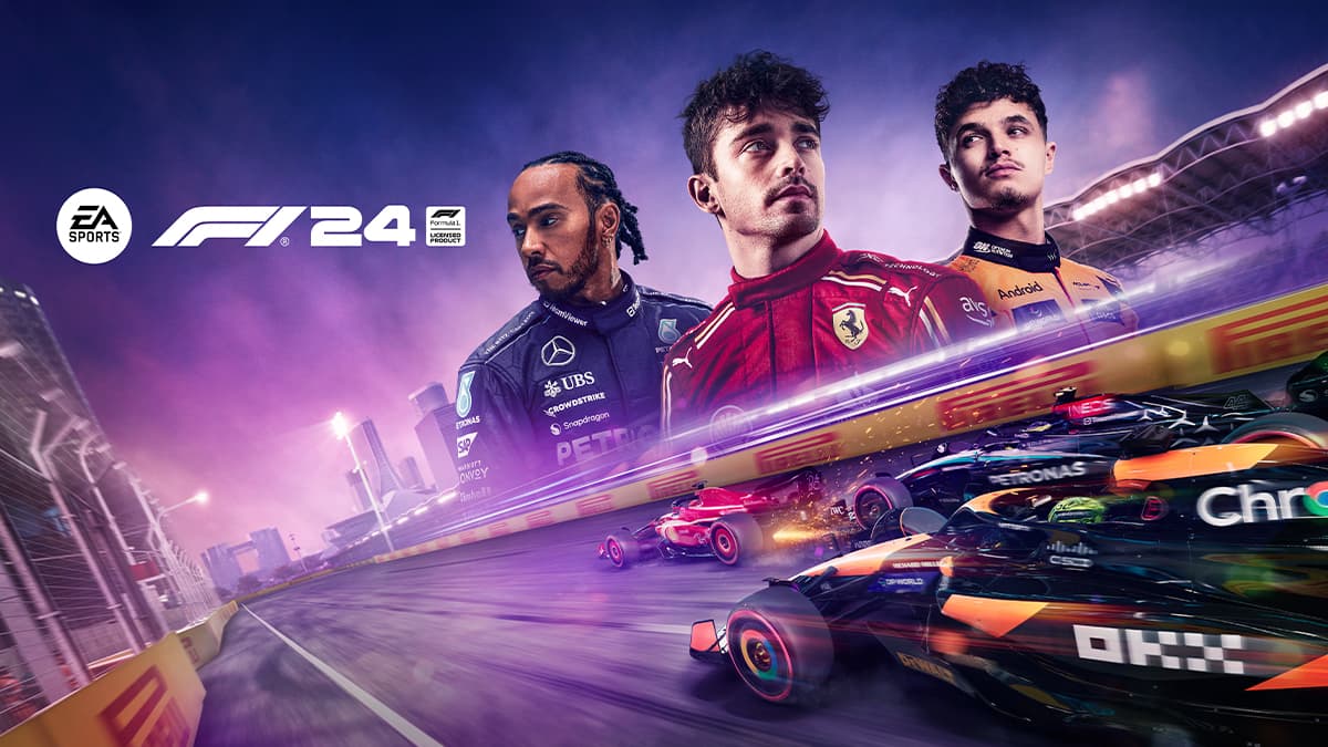 F1 24 cover key art