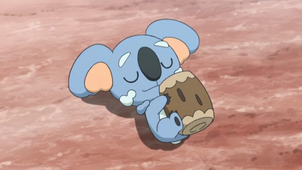 pokemon go species komala in the anime