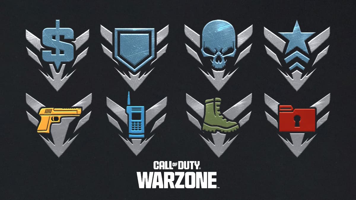 Warzone Rewards icons