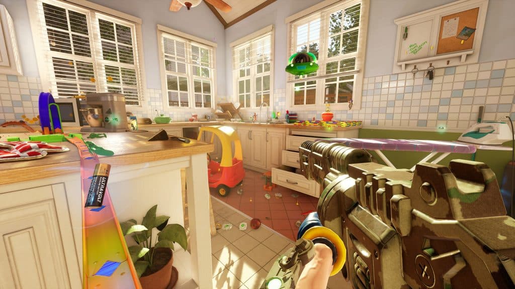 Hypercharge: Unboxed player on kitchen map