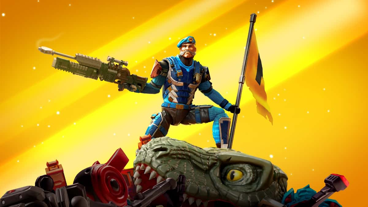 Hypercharge: Unboxed toy with flag