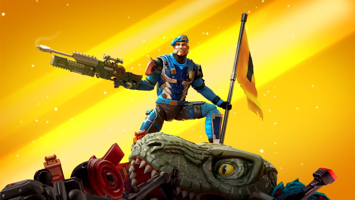 Hypercharge: Unboxed toy with flag
