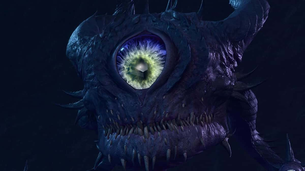 A Beholder in Baldur's Gate 3