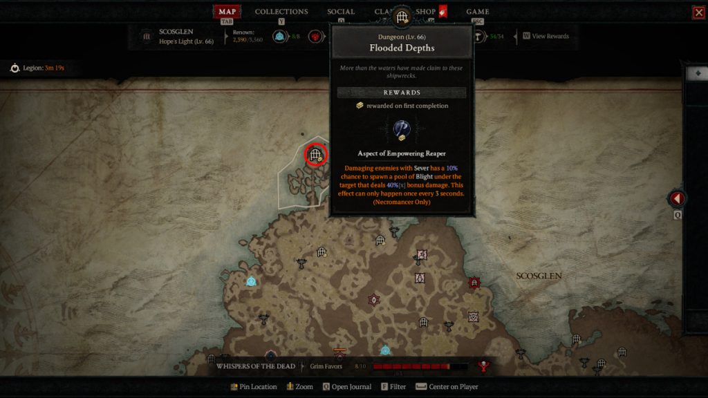 Руководство по подземелью Diablo 4 Flooded Depths: местоположение, награды и многое другое