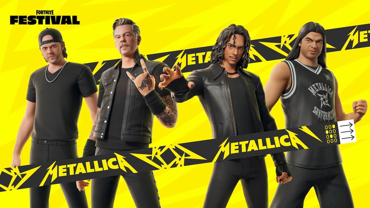 Fortnite Metallica skins