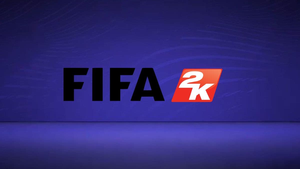 Fifa logo, and 2K Games logo