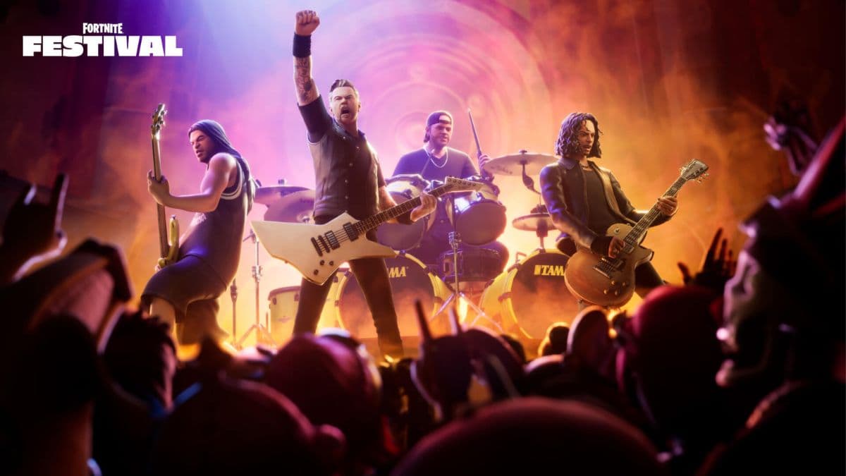 Metallica in Fortnite Chapter 5 Season 3