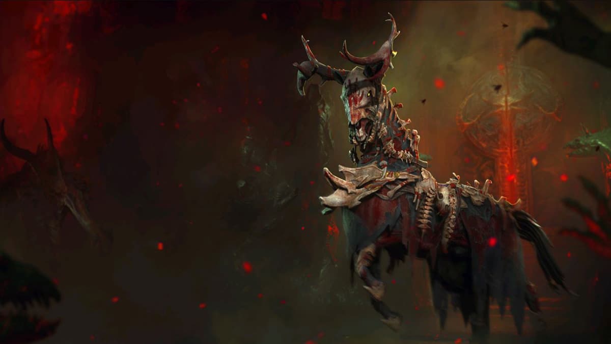 Horse Armor cosmetic in Diablo 4