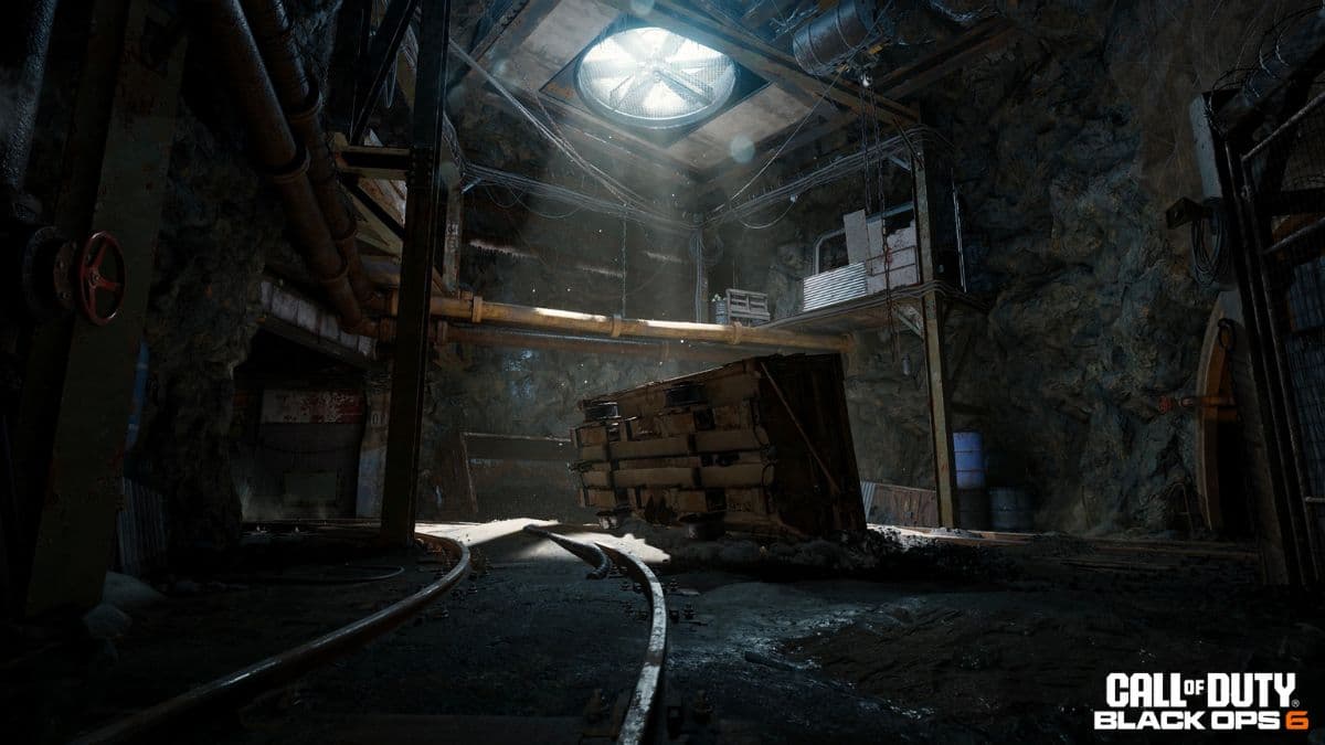 Black Ops 6 map set in an abandoned mine