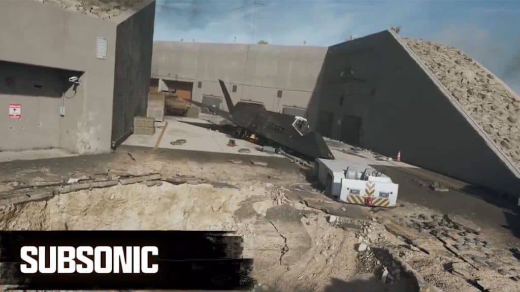 Subsonic map in Black Ops 6