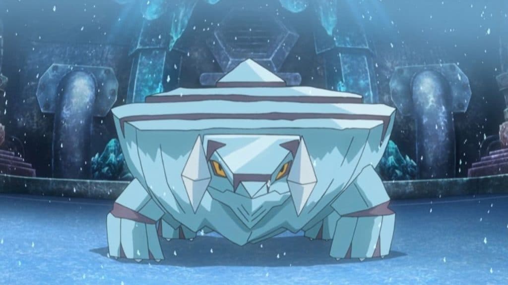 pokemon go species avalugg in the anime