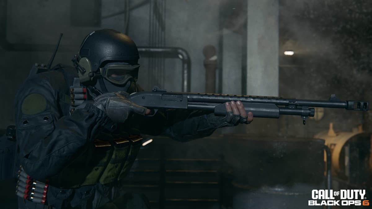 Black Ops 6 Operator holding Shotgun