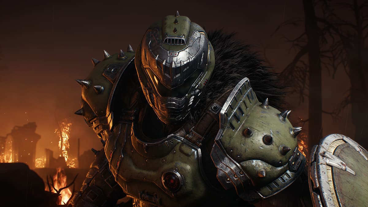 Doomslayer in Doom: The Dark Ages