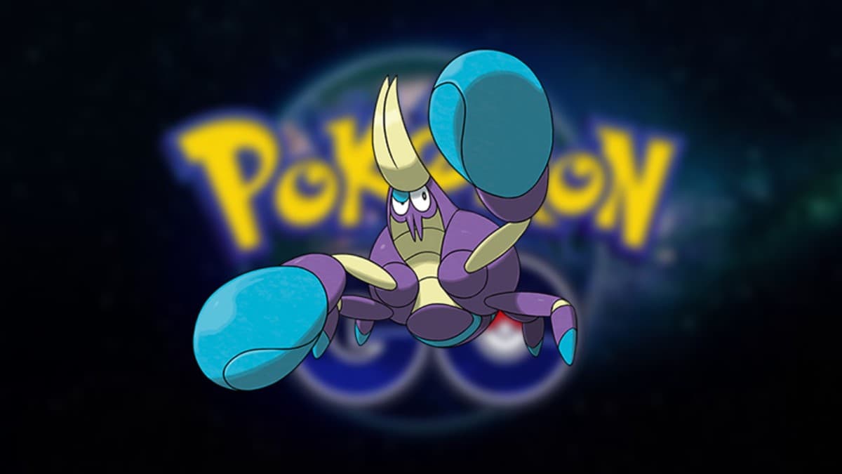 crabrawler with pokemon go logo