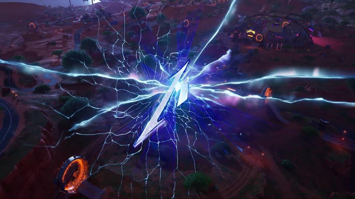 Metallica's Ride the Lightning Mythic guitar in Fortnite