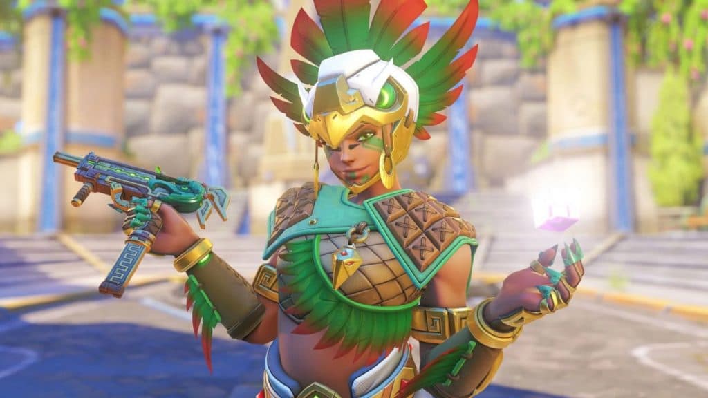 Overwatch 2 Aztec Sombra bundle