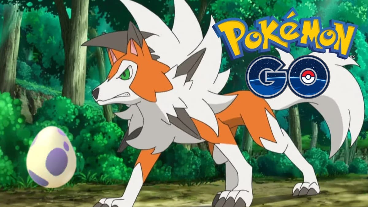 dusk form lycanroc with 10km egg in pokemon go