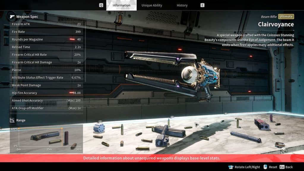 Clairvoyance Beam Rifle in The First Descendant