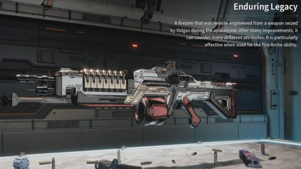 Enduring Legacy weapon in The First Descendant