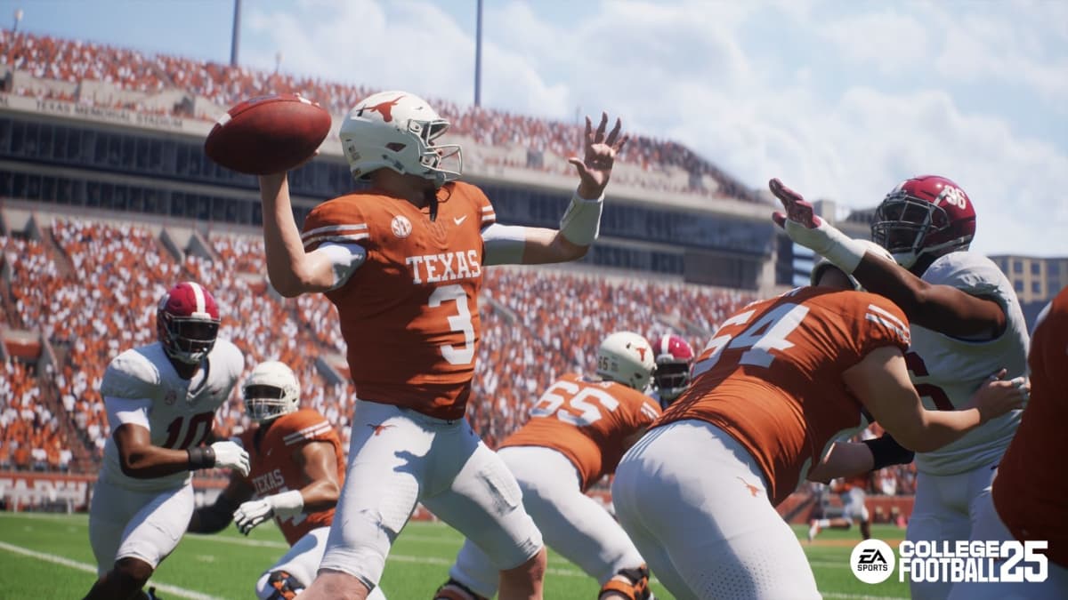 Texas in EA College Football 25