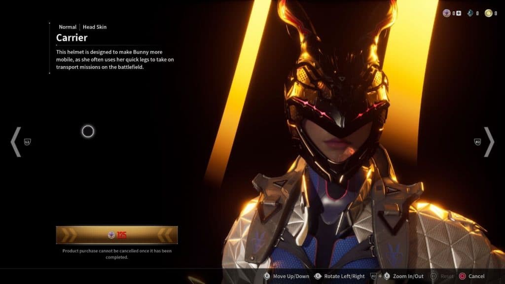 The First Descendant screenshot of Carrier Head Bunny skin