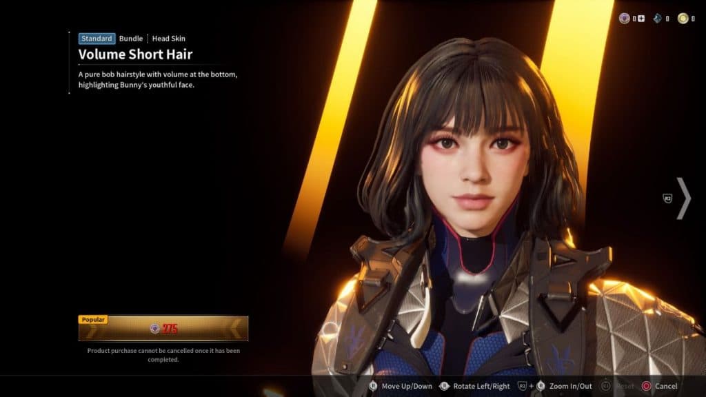 The First Descendant screenshot of Volume Short Hair Bunny skin