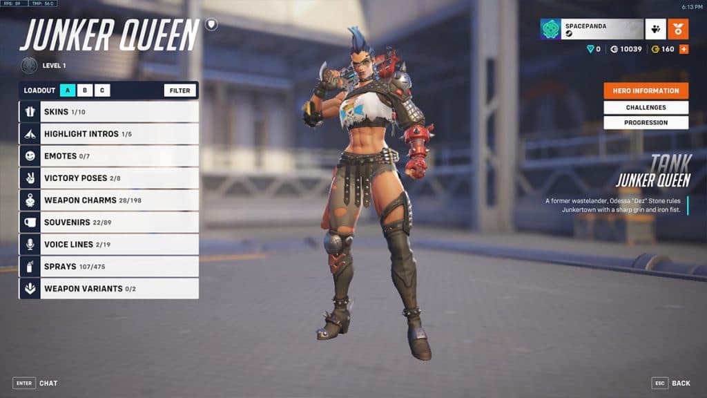 Junker Queen in Overwatch 2