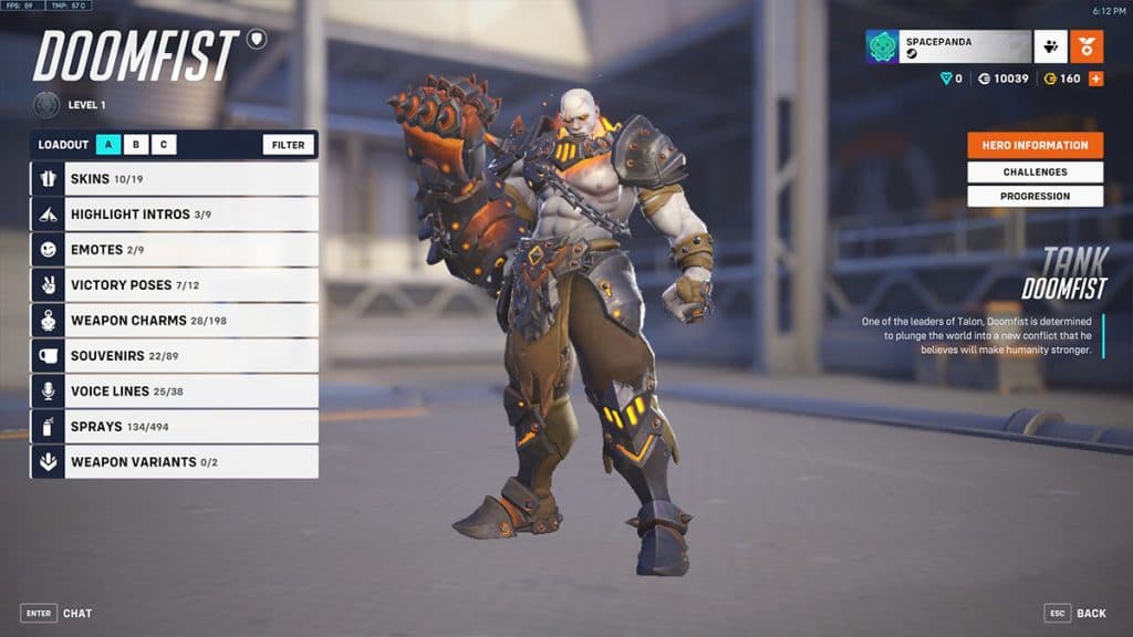 Doomfist in Overwatch 2