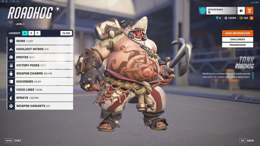 Roadhog in Overwatch 2