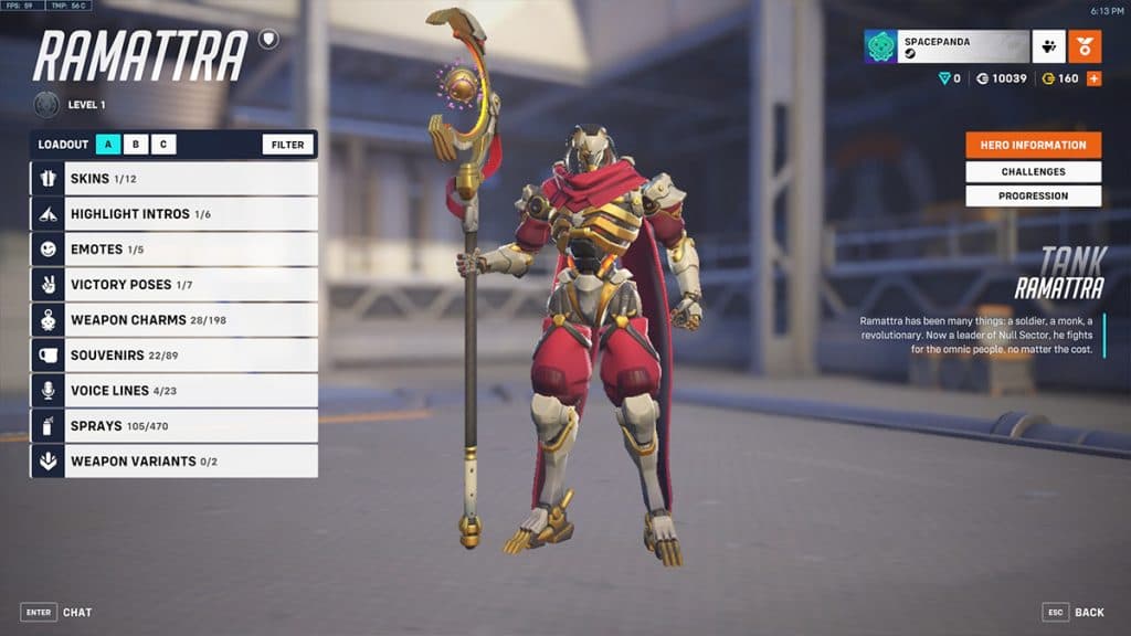 Ramattra in Overwatch 2