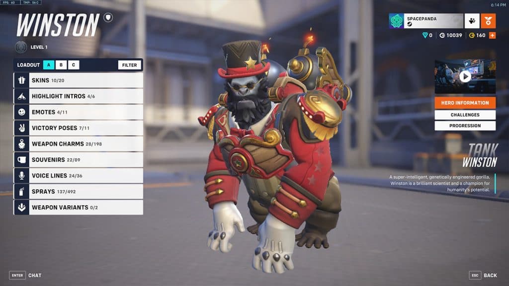 Winston in Overwatch 2