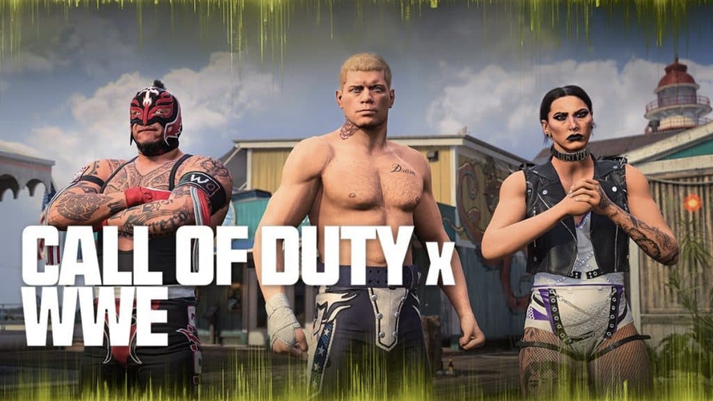 WWE MW3 Warzone collaboration Operators