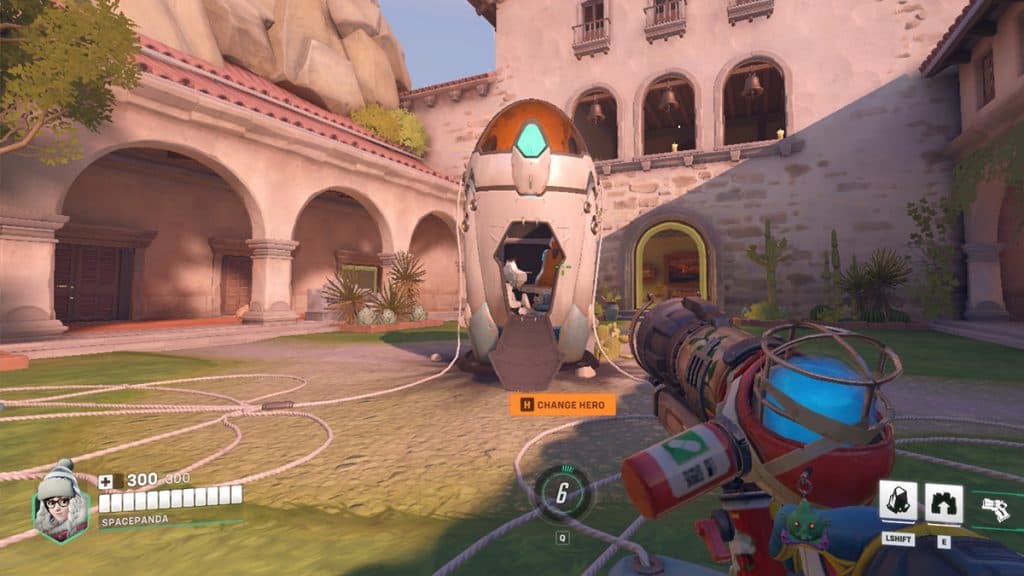 Dorado attacker's spawn in Overwatch 2