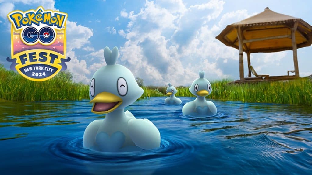 Ducklett in Pokemon Go Fest 2024