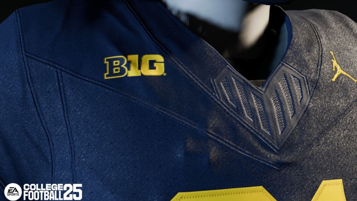 Michigan uniform in College Football 25