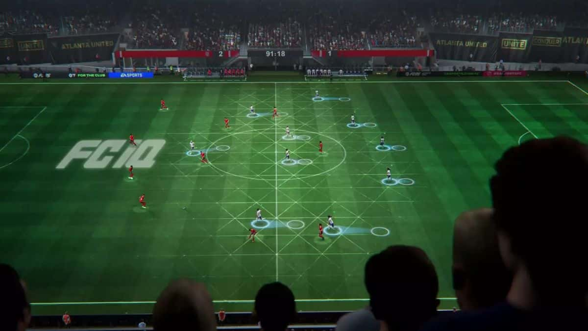 FC IQ icon on a pitch in EA FC 25