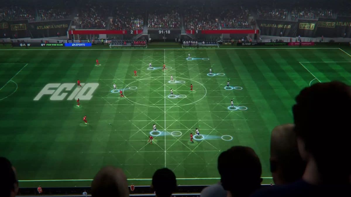 FC IQ icon on a pitch in EA FC 25