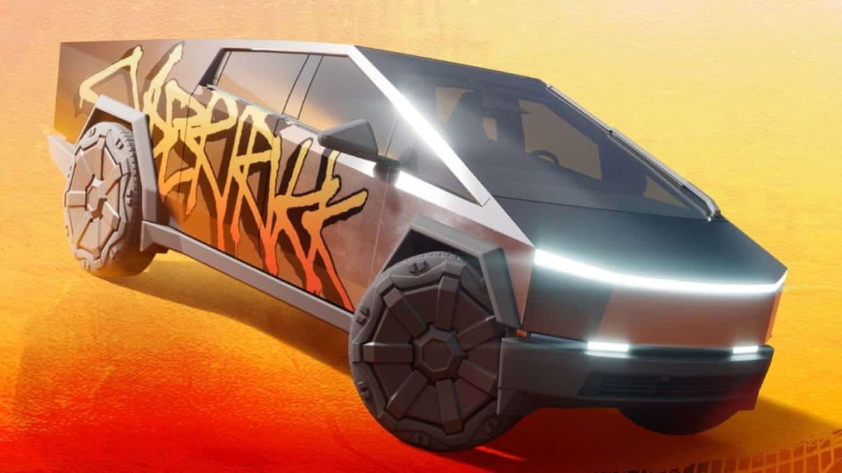 Tesla Cybertruck in Fortnite