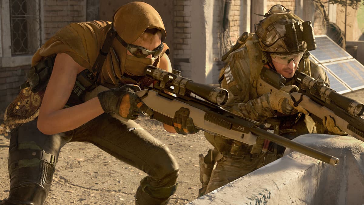 Warzone Operators with Sniper Rifles from Modern Warfare 2