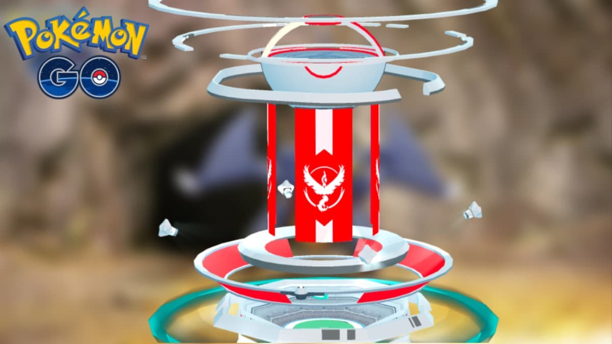pokemon go gym hosting a garchomp raid