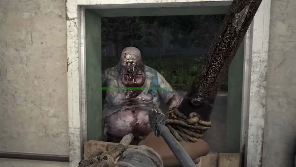 Killing your first zombie with a bow and arrow