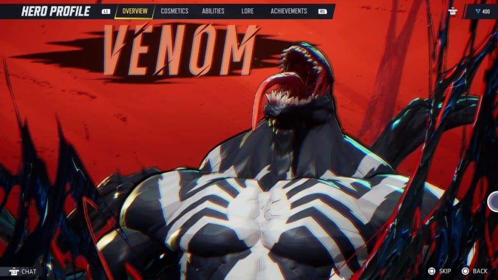 Venom in Marvel Rivals