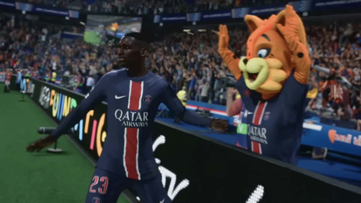 EA FC 25 Mascot celebration