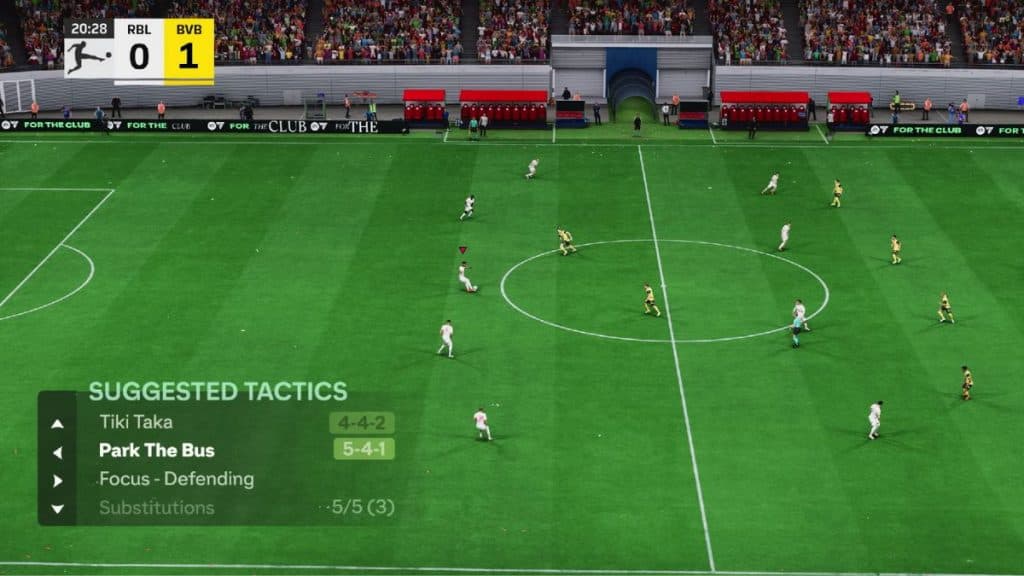 Smart Tactics overlay in FC 25