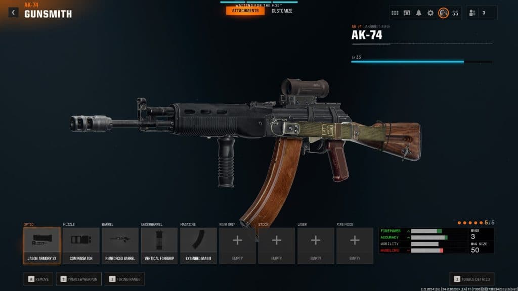 AK-74 in Warzone