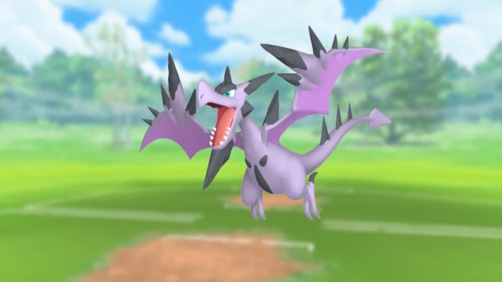 mega aerodactyl in pokemon go battlefield