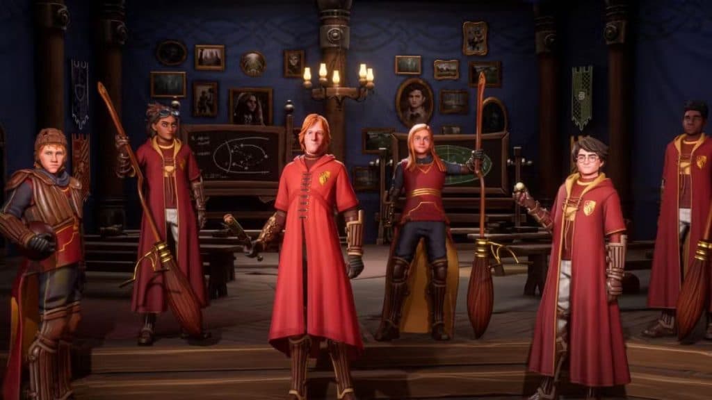 Gryffindor's Quidditch team