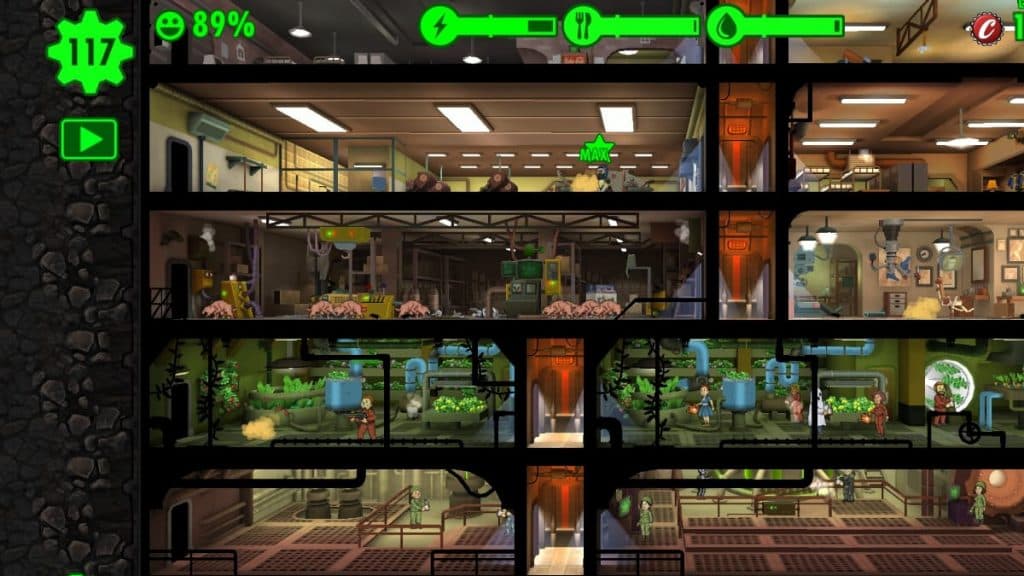 Molerat Infestation in Fallout Shelter