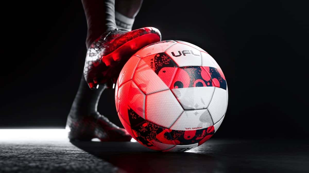 UFL ball and boots